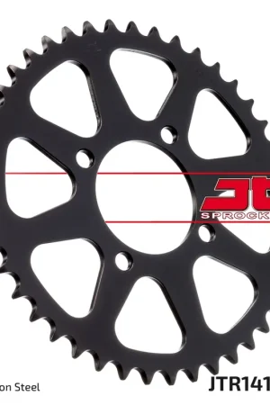 Betaalbaar JT SPROCKETS - REAR STEEL 43T, 520 - Sprockets - Betrouwbare Kwaliteit